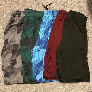 Boys  Basketball Shorts Set - Multicolor